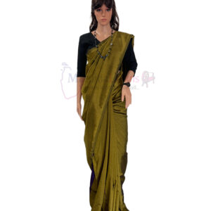 Handloom rayon saree